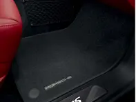 Fußmatten mit Nubuk-Kante. Porsche 970 Panamera MKII 2014>> - Linkslenker - 97055106305