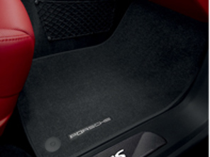 Vloermatten met nubuck rand. Porsche 970 Panamera MKII 2014>> - Links gestuurde auto's - 97055106305