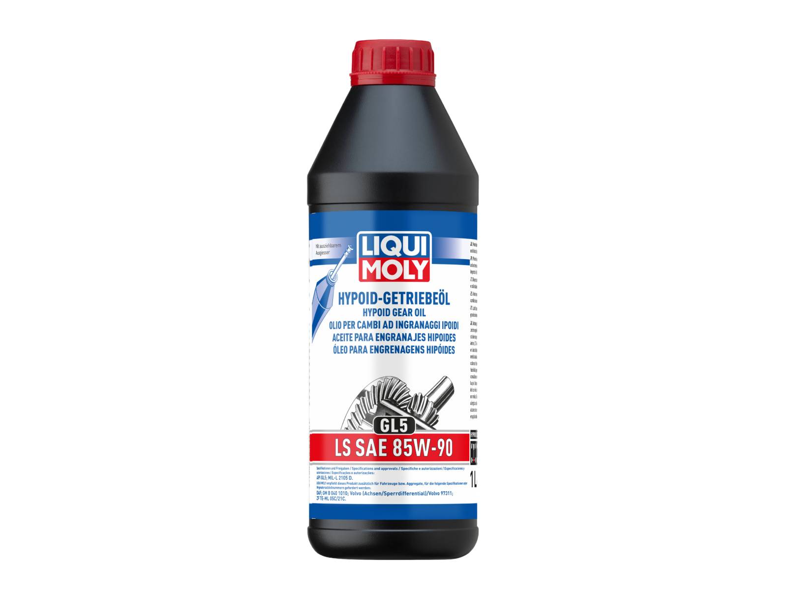 LIQUI MOLY Hypoid Gear Oil (GL5) LS SAE 85W-90 1ltr - PCG04321052 - 1410