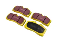 EBC GEEL Remblokken 'Fast Road' Voorzijde. Porsche 964 / 965 / 993 / 928 / 968 / 944 (OE Onderdeelnr. 99335193901) - 99335193901, 99335193905 - DP4767R