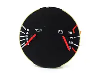 Indicatore strumento volt e olio. Porsche 928 - 92864196203