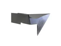 Gousset de montant A. Porsche 356A D Cabriolet / 356A Speedster - 64450224500, 64450224600 - PP160TL, P160TL, PP160TR, P160TR