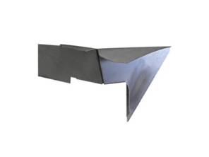 Knotenblech A-Säule. Porsche 356A D Cabrio / 356A Speedster - 64450224500, 64450224600 - PP160TL, P160TL, PP160TR, P160TR