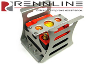 Rennline 电池重新定位套件（无 Kill Switch 支架）。保时捷 911 - EL0335