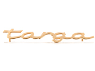 “TARGA”徽章，金色。保时捷 911 1967-73 - 90155930740, 901.559.307.40, 90155930741, 901.559.307.41