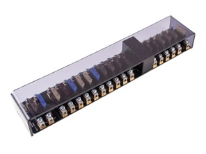 Voorzijde 18-voudig zekeringpaneel. Porsche 911 1969 - 1973 - 91161208600, PCG61208500, 91161208700