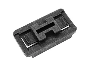 适用于发动机线束的低矮型 14 针插头连接器外壳底座。适用于保时捷 911 / 914 / 924S / 928 / 944 S2 / 964 / 968 车型。 - 91161211502, 91161211305