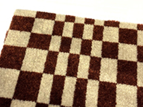 Stof Porsche Classic PASCHA WEINROT-BEIGE - P9111618