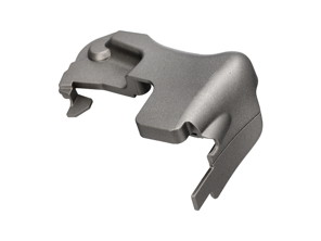 Cubierta interior de la bisagra del asiento del túnel delantero, gris plata metalizado. Porsche 991 / 982 Boxster / Cayman 2012>> - 99152133, 99152133702D20, 99152133802D20, 99152133701D20, 99152133801D20