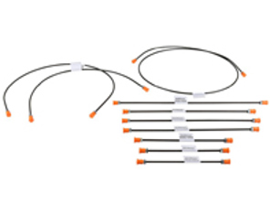 Remleiding set. Porsche 911 68-76 - EQ698001, 1661500210