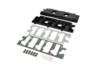 Kit coperchio superiore motore albero a camme - Lega in nero Porsche 911 1968-89 / 965 - 90110511511, 90003101430, 90008400402, 93010519404