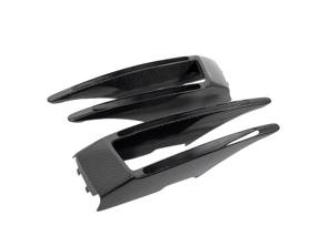 Front bumper grille slats Carbon Fibre. Porsche 95B.1 turbo - 95B8078231E0, 95B8078241E0 - E400