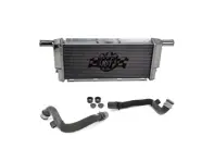 Radiatore centrale in alluminio per acqua/refrigerante e tubi flessibili Porsche Boxster 981 / Cayman 981 - 99110613702, 99110613701, 9P1121253