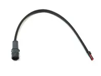 Bremsbelagverschleißsensor. Porsche 911 1984-89 99361296502 - 99361296501, 99361296502, 99361296500, 1697301300, 1697302800, 47366, 363700400314, 98026000, 38947366 - A00314, BBI1192