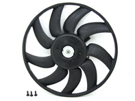 Water radiator electric fan, 200W. Porsche 95B Macan 2.0L - 9A795945517, 8K0 959 455 M, 8K0959455M