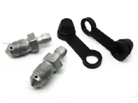 Valvole di spurgo per pinze freno, confezione da 2. Porsche 911 / 928 / 944 / 968 / Boxster / Cayman / Cayenne / Carrera GT - 93035191900, 91735551700, 93035191700, 93035191901, 93035551700