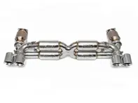 超级跑车 70 毫米 x-pipe 排气系统，STREET。保时捷 997.1 Turbo - 99711102772