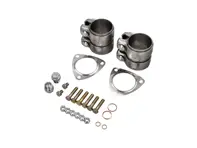 Kit di montaggio catalizzatori di scarico con fascette in titanio. Porsche (911) 996 C2 /C4 / C4S - 99611110800, 99611122002, 99951108700