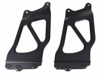 Rear spoiler wing upright extenders by 80mm Porsche 981 GT4 BBi Autosport - 98151268180, 98151268181, 98151268182, 98151268280, 98151268282, 98151268281 - bbi.981.803.0001