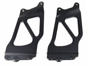 Prolongateurs de montant d'aileron arrière par 80mm Porsche 981 GT4 BBi Autosport - 98151268180, 98151268181, 98151268182, 98151268280, 98151268282, 98151268281 - bbi.981.803.0001