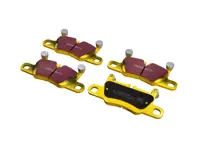 EBC gelbe Bremsbeläge „Fast Road“ hinten. Porsche 991.1 S / 991.2 / 991.2 S / 992 / 992.2 - 99135294900, 99135294901, 97035294703, 97035294902, 97035294904