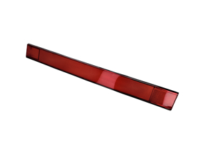 SCRATCHED RED Rear Centre Reflector Panel. Porsche 911 1974-89 - 91163143203