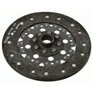 Plaque de friction centrale d'embrayage. Disque Porsche 928 : 200 mm - 92809401150, 92811601113, 92811601120, 92811601122, 92811601123, 92811601127, 92811601133, 92811601135