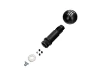 铝制经典换档旋钮 - 黑色 - 适用于配备 6 速手动变速箱的车型。保时捷 987 Boxster/Cayman / 997 - 99742407500FOT, 99742407500FOU, 99742407500FOV, 99742407500FOW, 99742407500FPW, 99742407500FPX, 9974240750FPW, 99742407500FOY, 99742407501FOT, 99742407500FOX, 99742407500FOZ - FOZ0FOY