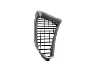 Griglia per presa d'aria posteriore da 1/4 di pannello - Titanio metallizzato - per Porsche 987-2 Boxster Spyder 2011-2012 - 987504561049B1, 987504562049B1