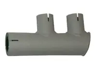 Pieza de conexión de escape. Porsche 912 1965-69 - 92.313, 92313, 1620400300, 61611102800 - 92.313, 1620400300