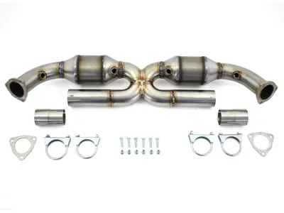 Exhaust catalytic converters 200 Cell. Porsche 997.1 Carrera - 99711303302, 997113033AX, 99711303304, 99711303305, 99711303306, 99711303500, 997113035AX, 99711303501, 99711303503, 99711303504, 99711303505, 99711303402, 997113034AX, 99711303404, 99711303405, 99711303406, 99711303600, 997113036AX, 99711303601, 99711303603, 99711303604, 99711303605