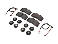 VOOR Remblokken, sensoren, shims Porsche 993 C2 /4 Brembo - 99335193905, 96461236302, 96535109600, 96435109601, 99335193905BRE