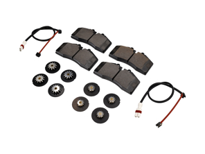 VORNE Bremsbeläge, Sensoren, Unterlegscheiben Porsche 993 C2 /4 Brembo - 99335193905, 96461236302, 96535109600, 96435109601, 99335193905BRE