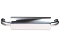 Silenciador de escape / caja trasera del silenciador. Con aprobación TÜV/EEC Porsche 964 C2 / C4 - 1620606200, 92.560S, 96411104504 - 1620606200