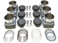Set motore a pistoni e cilindri. Porsche 911 3.0L a 3.2L (1978 - 1983) Motronic inj. - PS98-015, PP98-015, PC98-001