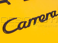 Insigne de couvercle arrière 'Carrera' NOIR. Porsche 991 - 99155923702
