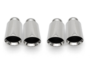 Exhaust Deluxe Quad Style Tail Pipes. Porsche 958 S / GTS - 95811125100, 95811125140, 95811125200, 95811125240