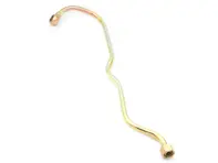 Turbocharger oil feed line. Porsche 911 Turbo - 93010733804, 93010733800