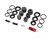 Front Brake Caliper Piston and Seal Kit for 6 Piston Brake Calipers. Porsche 996 / 997 / 987.1 - 99635191501, 99635191500, 95135291700 - 228909