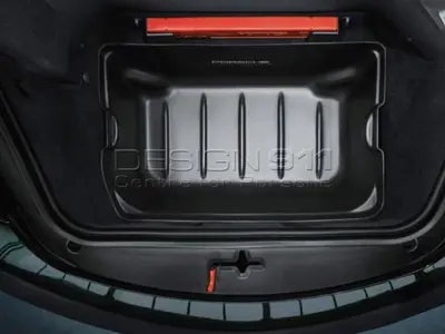 Doublure de coffre à bagages, avant. Porsche 997 / 987 Boxster / 987C Cayman - 99704400004