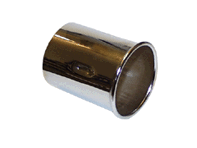 短排气尾管 - 镀铬。保时捷 911 - 1620700500, 91111124503