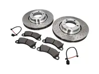 Remblokken en remschijvenpakket VOOR Porsche 991.2 S - 9P1615301, 9P1615302, 99135194702, 99160918100