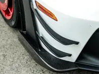 Dry Carbon Fibre Triple-Element Dive Plane Set, SET OF 6. Porsche 992.1 GT3 RS 4.0L 2022–24 - SRGT3RSDPPK