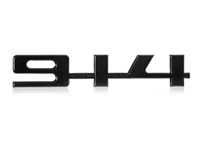 914 logo rear lid badge. Porsche 914 - 91455928711
