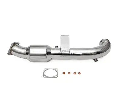 Catalizzatore sportivo ad alto flusso Fabspeed HJS per Porsche 964 Turbo (1990-1994) - 93012306400, 93012306401 - FS.POR.964T.SC