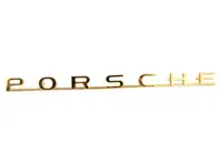 Motorhaubenplakette „PORSCHE“ Schriftzug. Porsche 356A - 64455930100