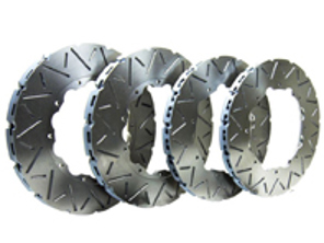 Replacement for CERAMIC Brake Discs WAVE for Porsche 987 Boxster - 212612370, 212612360, 212612350