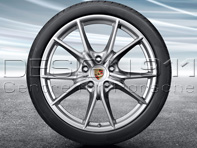 Cerchi in lega da 20' 991.2 C2 / C2S 'Carrera S' e pneumatici originali Porsche - 99104460322