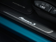 Dorpellijsten Carbon Fibre, verlicht. Porsche Macan II - 95B044810A, 95B044811A, 95B044812A, 95B044813A