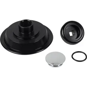 Pomo de cerradura de puerta, NEGRO. Porsche 911/964/993/928 - 911680DK965, 1687550310, 92853758502, 9285375850270B, 92853758103, 9285375810370B, 91153170300 - TU637010BL, 1687550310